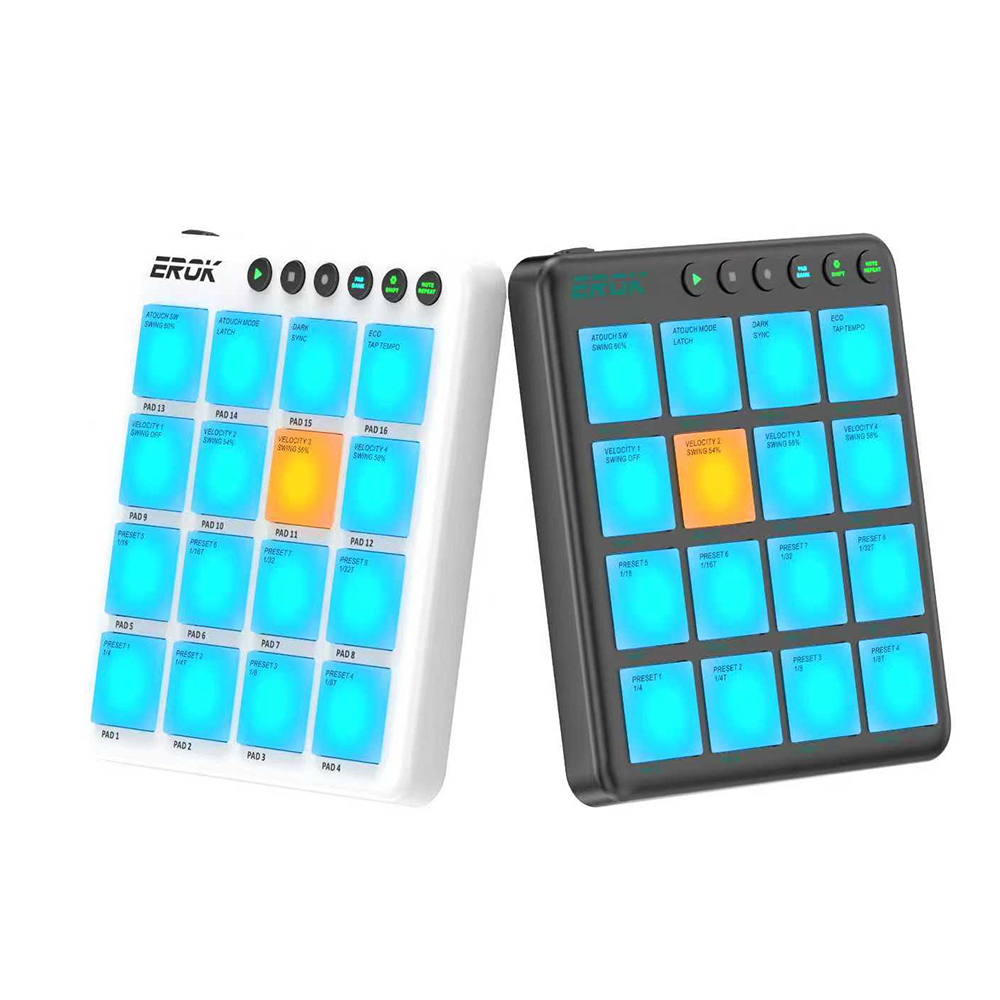 Midi Controller Pad - وحدة تحكم MIDI لاسلكية من EROK