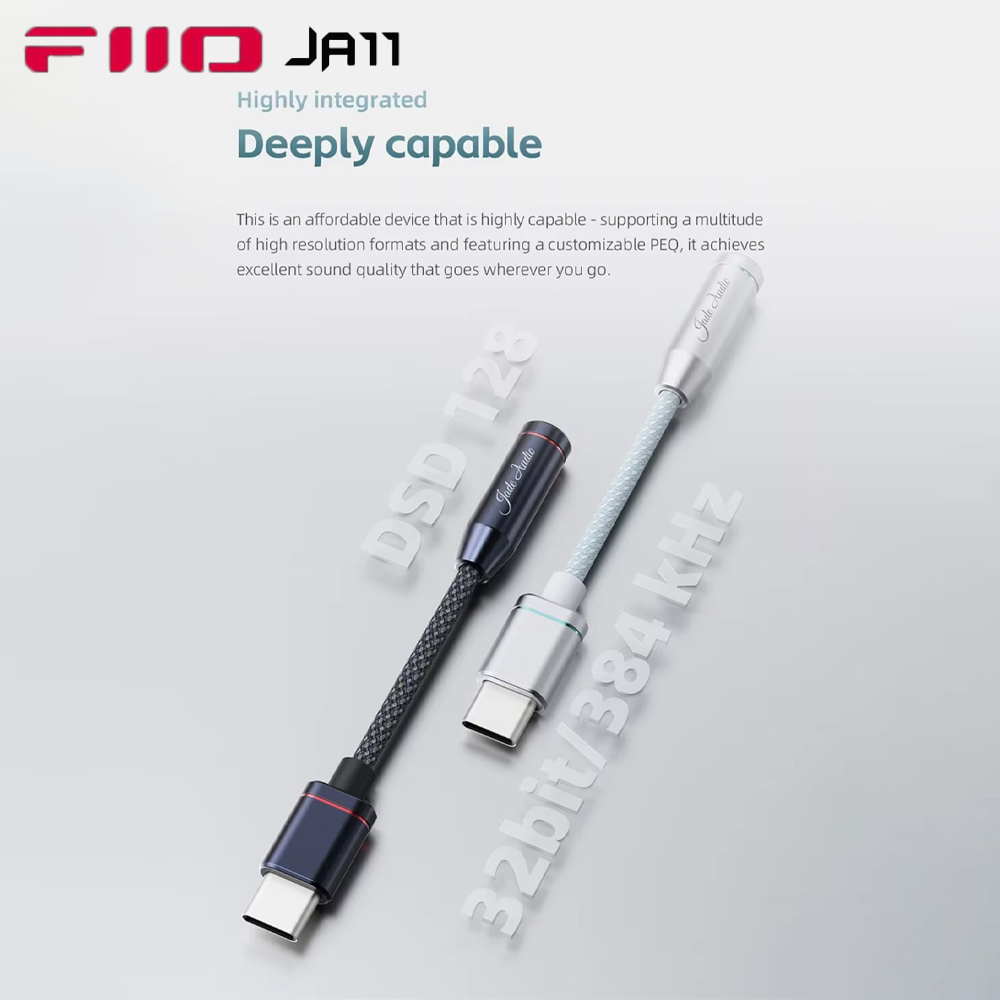 محول FiiO JadeAudio JA11 المحم - مراجعة Headphone Amplifier Dac وسعره